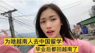 为什么很多越南留学生到中国留学毕业后都选择回越南？