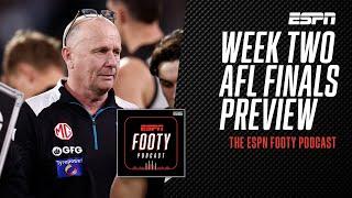 Straight sets watch ? AFL Semifinal Week Preview | ESPN Footy Podcast