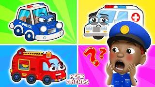 Policeman Drives Police Car Song     Professions + More Best Kids Songs by ME ME and Friends