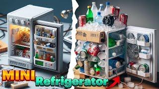 DIY Mini Fridge with Remote Control | Cool Electrical Appliance Project