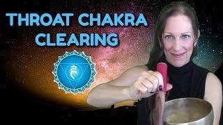 REIKI  l CLEARING THROAT CHAKRA  LIGHT LANGUAGE