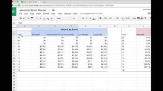 Spreadsheets: Create a Multi Line Graph