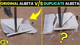 Makrana Original Albeta Marble VS Duplicate Albeta Marble | Original Albeta Makrana | White Albeta