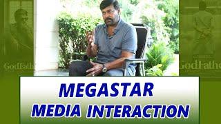 Megastar Chiranjeevi Media Interaction aboout GodFather Success । R24 Telugu