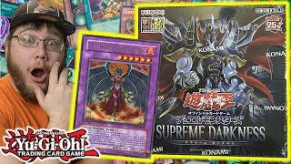 KONAMI'S NEW SET REVEALED! Yu-Gi-Oh! Supreme Darkness Box Opening