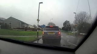 Dashcam Driving Through Hutton Village, Weston Super Mare