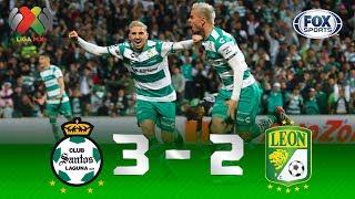 Santos Laguna - León [3-2] | GOLES | Jornada 2 | Liga MX