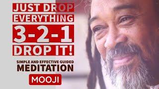 MOOJI - DROP IT - Just Drop Everything - Simple Guided MEDITATION