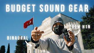 ZOOM H1n Audio Test in ISTANBUL! BINAURAL FIELD RECORDING