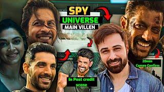 WTF! SPY Universe Main VILLAIN is Emraan Hashmi  : Salman Cameo Confirm : Pathaan Theory