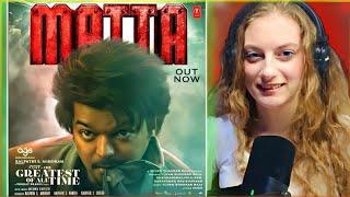 MATTA (Lyrical song) Reaction | Tamil | Thalapathy Vijay  | Russian Reaction