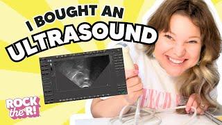 Unboxing My New Ultrasound for R Sound Speech Therapy