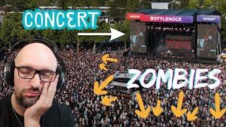 Un public de ZOMBIES pendant un concert ??