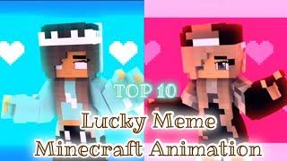 TOP 10 Lucky Dance Meme | Mine Imator | Minecraft Animation #minecraft #animation #shorts