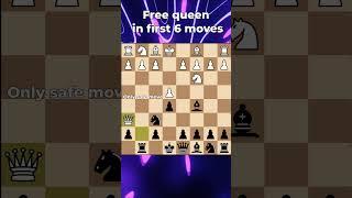 free queen in 6 moves