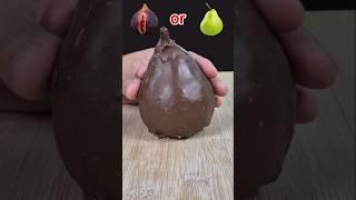 Fig or Pear? You will not GUESS until the last moment! #shorts #funny #satisfying