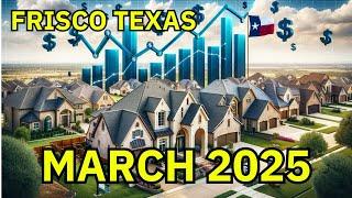 HOUSING MARKET UPDATE FRISCO TEXAS 2025!