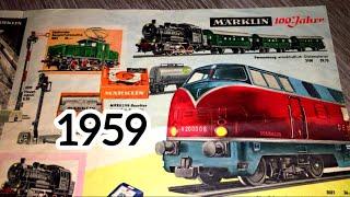 1959 Märklin 100 Jahre Jubiläum Lokomotive HO Zeitreise