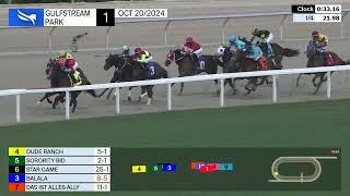 Gulfstream Park October 20, 2024 Race 1