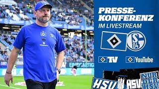 RE-LIVE: MATCHDAY-PRESSEKONFERENZ I HSV vs. FC Schalke 04 I 13. Spieltag