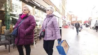 HD Short walk around Northampton  town centre UK (22.11.2024)