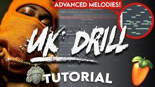 HOW TO MAKE DARK UK DRILL MELODIES (UK Drill Melody Tutorial - FL Studio)