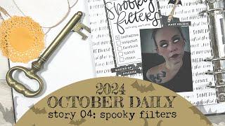 October Daily 2024 | Story 04: Spooky Selfies & 3x4 Freebie Card!