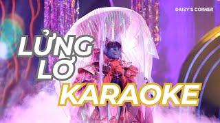 【KARAOKE】Lửng Lơ - Sứa Thủy Tinh | The Masked Singer Vietnam 2023