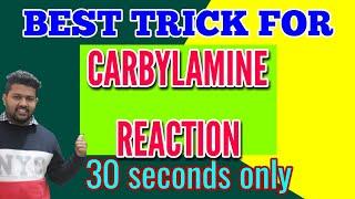 CARBYL AMINE REACTION | NAME REACTION TRICKS | BHARAT PANCHAL SIR