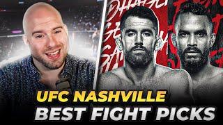 UFC NASHVILLE: SANDHAGEN VS FONT | BEST FIGHT PICKS | HALF THE BATTLE