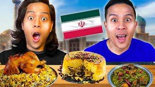 TRYING AUTHENTIC PERSIAN FOOD FOR THE FIRST TIME!