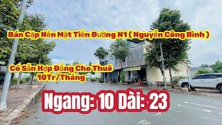 T546-BÁN CẶP NỀN BIỆT THỰ, MT ĐƯỜNG N1 ( NGUYỄN CÔNG BÌNH ) MỸTHO - VỊ TRÍ ĐẸP, GẦN NHIỀU TIỆN ÍCH