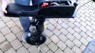 Electric self balancing unicycle