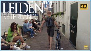 Walking Tour in Leiden / Netherlands - City with a rich cultural heritage / Episode2 - 4k