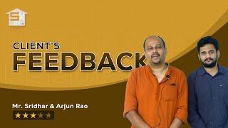 Client's Feedback | Mr. Sridhar & Arjun Rao | Home Construction In Bangalore | Surmount Enterprises