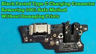 Double Side Black Pasted Type C Charging Connector Replacement | Prime Telecom |