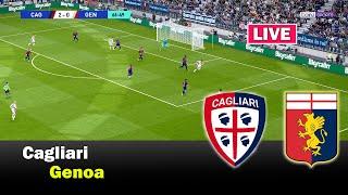 LIVE : Cagliari vs Genoa Live Football Match | Italy Serie A  | Live Football Match |