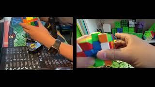 Cubing with TWO camera angles