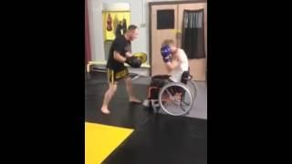 Wheelchair boxing with the HKA