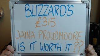 BLIZZARD sell JAINA PROUDMOORE Statue for £315 IS IT WORTH IT??