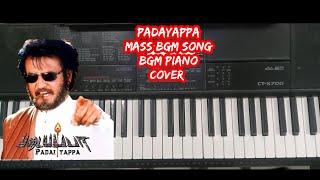 Padayappa Mass BGM Piano Cover     | Rajinikanth | A.R.Rahman |