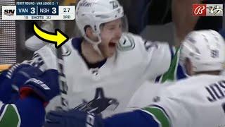 The Canucks just pulled off something UNBELIEVABLE...