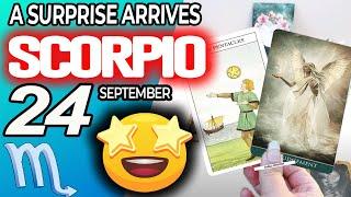 Scorpio ️A SURPRISE ARRIVES  horoscope for today SEPTEMBER 24 2024 ️ #scorpio tarot SEPTEMBER