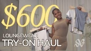 LOUNGEWEAR TRY ON HAUL | SAINT VENUST | RIB LOUNGE - CORE COLORS