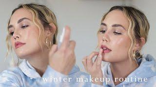 winter makeup routine for dry skin | alexa blake