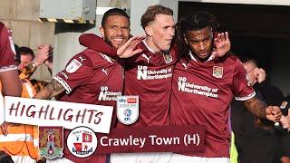 HIGHLIGHTS: Northampton Town 3 Crawley Town 0