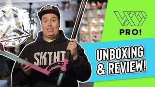 MGP VX9 PRO STUNT SCOOTER UNBOXING AND FIRST LOOK - Skatehut