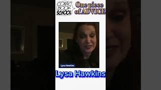 Lysa Hawkins - One Piece of Advice - Comic Book School #makingcomics