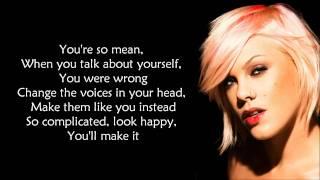 P!nk - F**kin' Perfect (Explicit) Lyrics Video