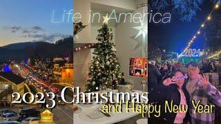 US vlog | We can't let 2023 go by like this....! | First Christmas in America and Countdown 2024